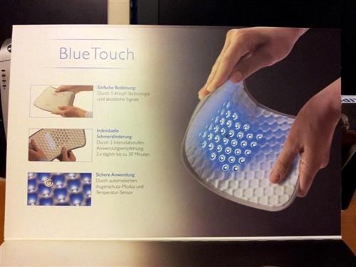 Philips BlueTouch Pain Relief Patch - Innenseite Deckel